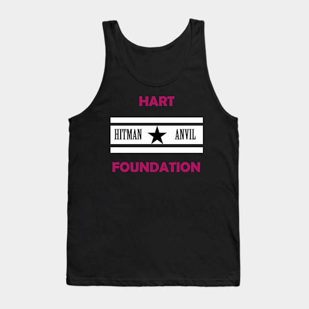 The Pink and Black Attack Tank Top by Meat Beat